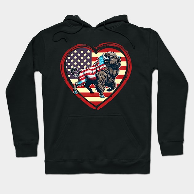 Freedom Day USA, Pride & Joy Hoodie by chems eddine